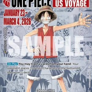 Monkey.D.Luffy (055) (College Basketball US Voyage) - One Piece Promotion Cards (OP-PR) (Sealed)