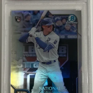 2022 Bowman Chrome Baseball - Bobby Witt JR NSCCBW - Wrapper Redemption - PSA 10