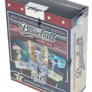 2026 Leaf Metal Draft Baseball Mega Hobby Box