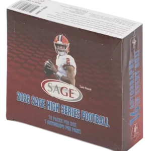 2026 Sage High Series Football Hobby Box