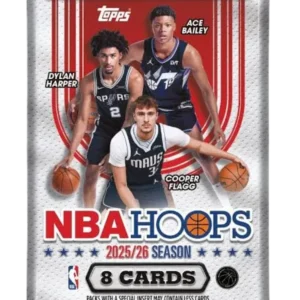 2025-26 Topps NBA Hoops Basketball Hobby Pack