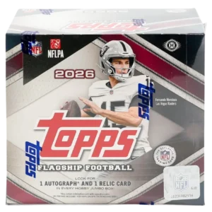 2026 Topps Flagship Football Hobby Jumbo Box