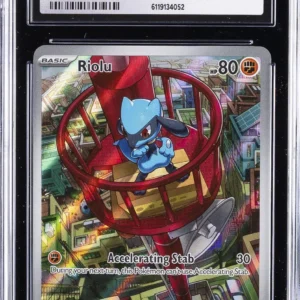 Riolu - Black Star Promo 010 - Mega Evolutions Elite Trainer Box - Pokemon (2025) - CGC 9