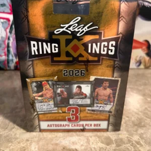 2026 Leaf Metal Ring Kings Boxing Hobby Box