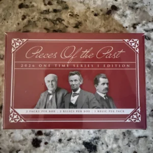 2026 Keepsake Pieces of the Past One Time Edition Hobby Box
