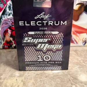 2026 Leaf Electrum Baseball Super Mega Box