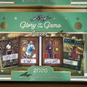 2026 Leaf Glory of the Game Soccer Hobby Box
