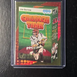2023 Panini Donruss - Joe Burrow Crunch Time Insert CT-3 Cincinnati Bengals